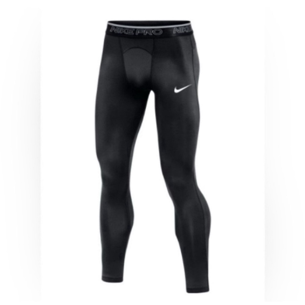 Nike Black Pro Training Tights Size Medium